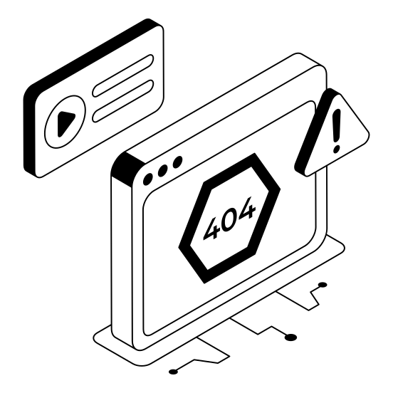 , Error, Issue, Warning, Alert illustration