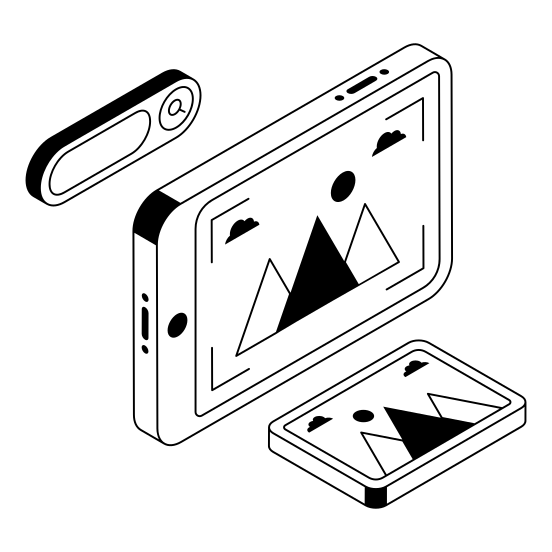 Gallery, Media, Multimedia, Image, Content illustration