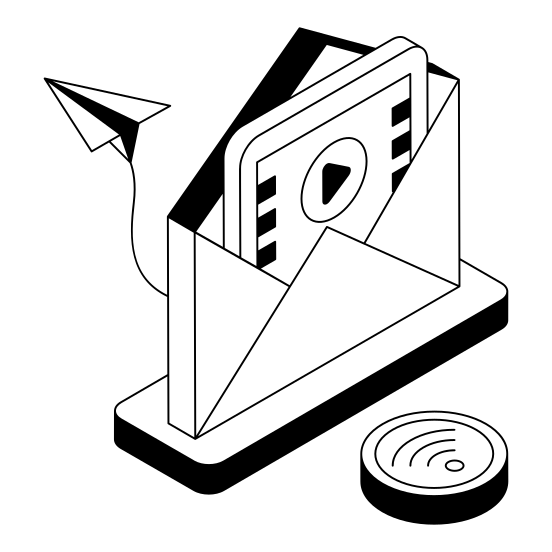Mail, Email, Message, Communication, Send illustration