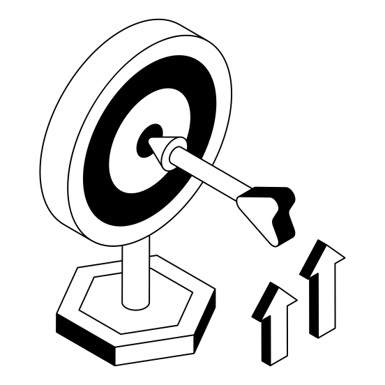Target, Aim, Objective, Purpose, Goal illustration