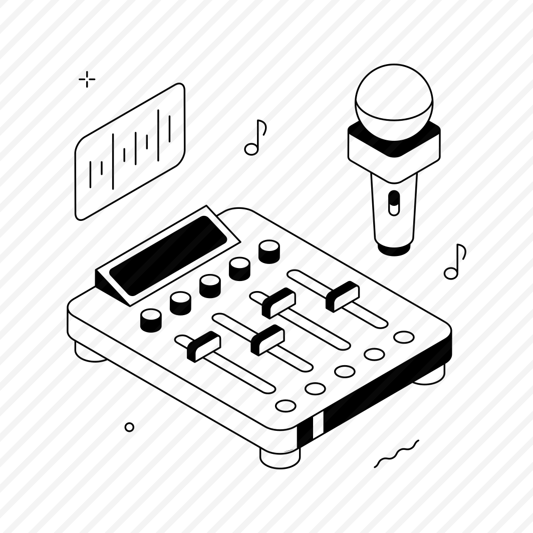 Audio, Mixer, Sound, Dj, Microphone preview