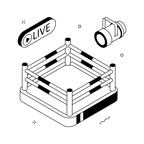 Boxing, Ring, Arena, Sports, Competition illustration