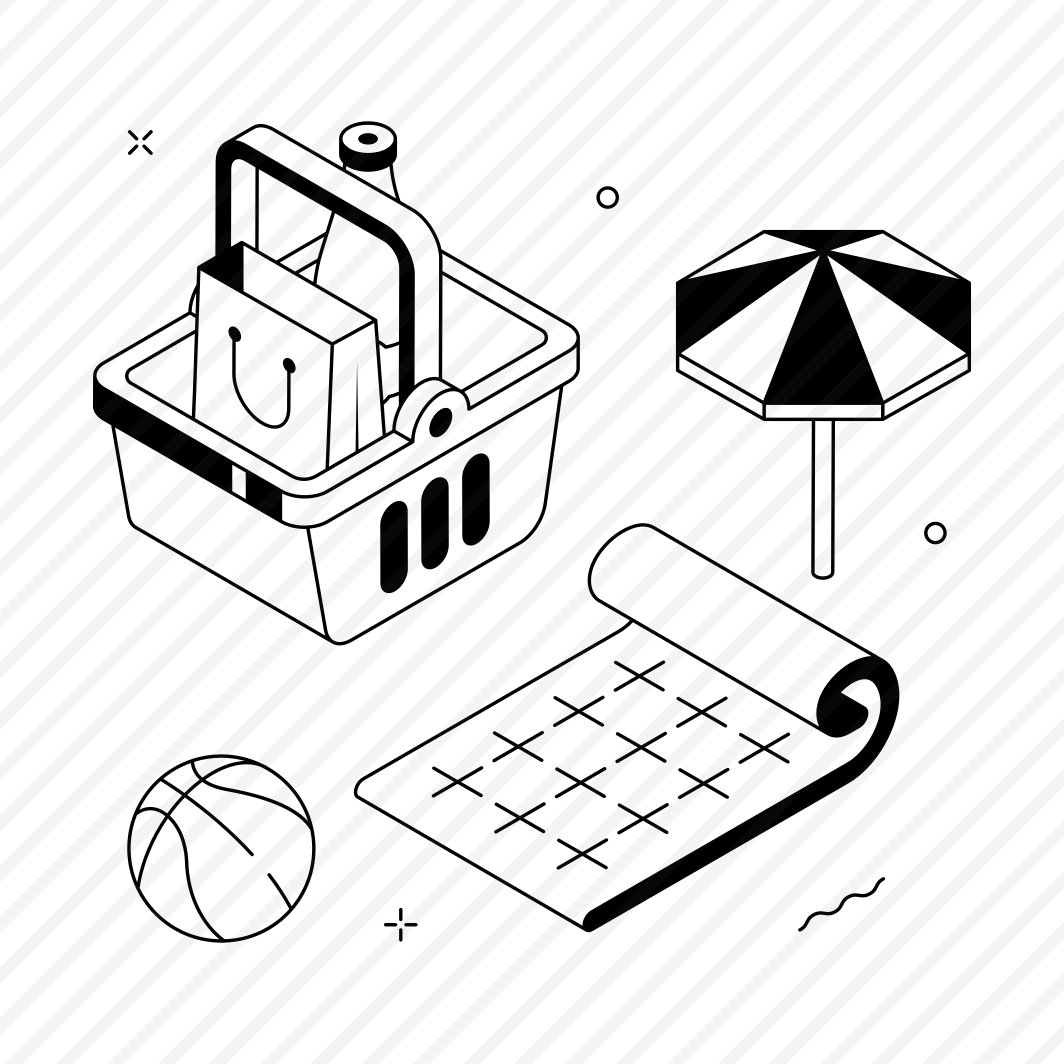 Picnic, Outdoor, Food, Basket, Fun preview