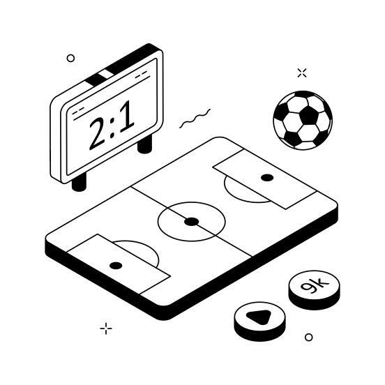 Soccer, Score, Sports, Football, Competition illustration