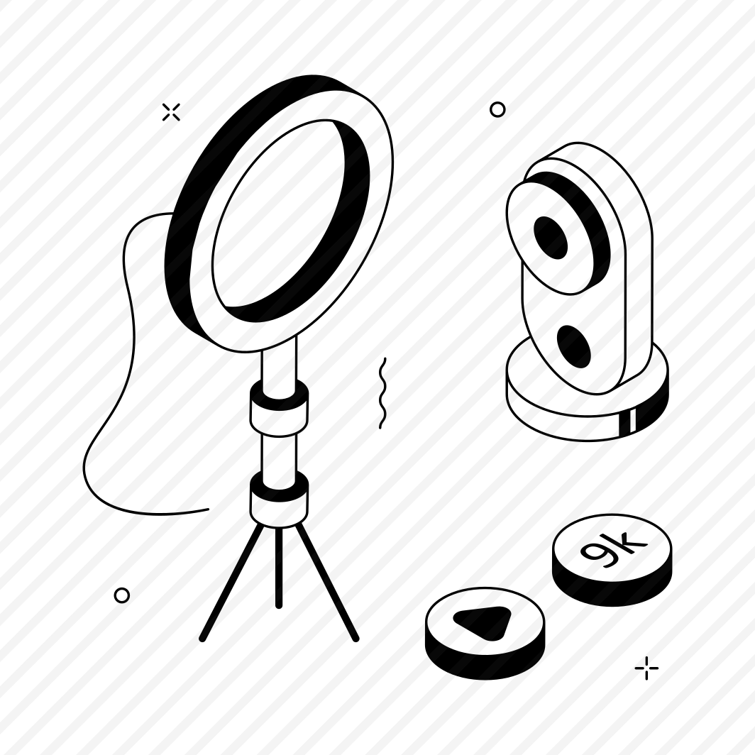 Streaming, Setup, Camera, Vlog, Ring Light preview