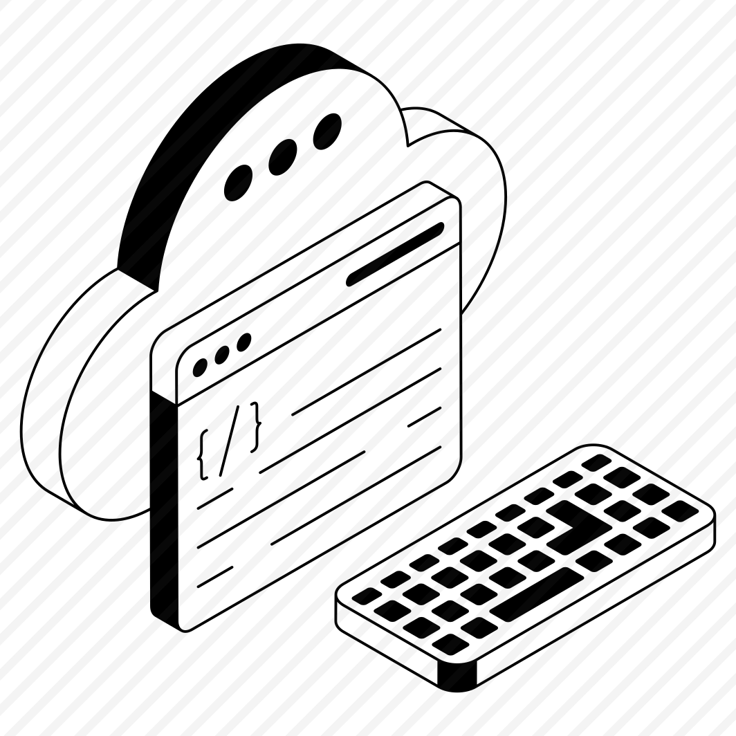 Coding, Programming, Keyboard, Cloud, Storage preview
