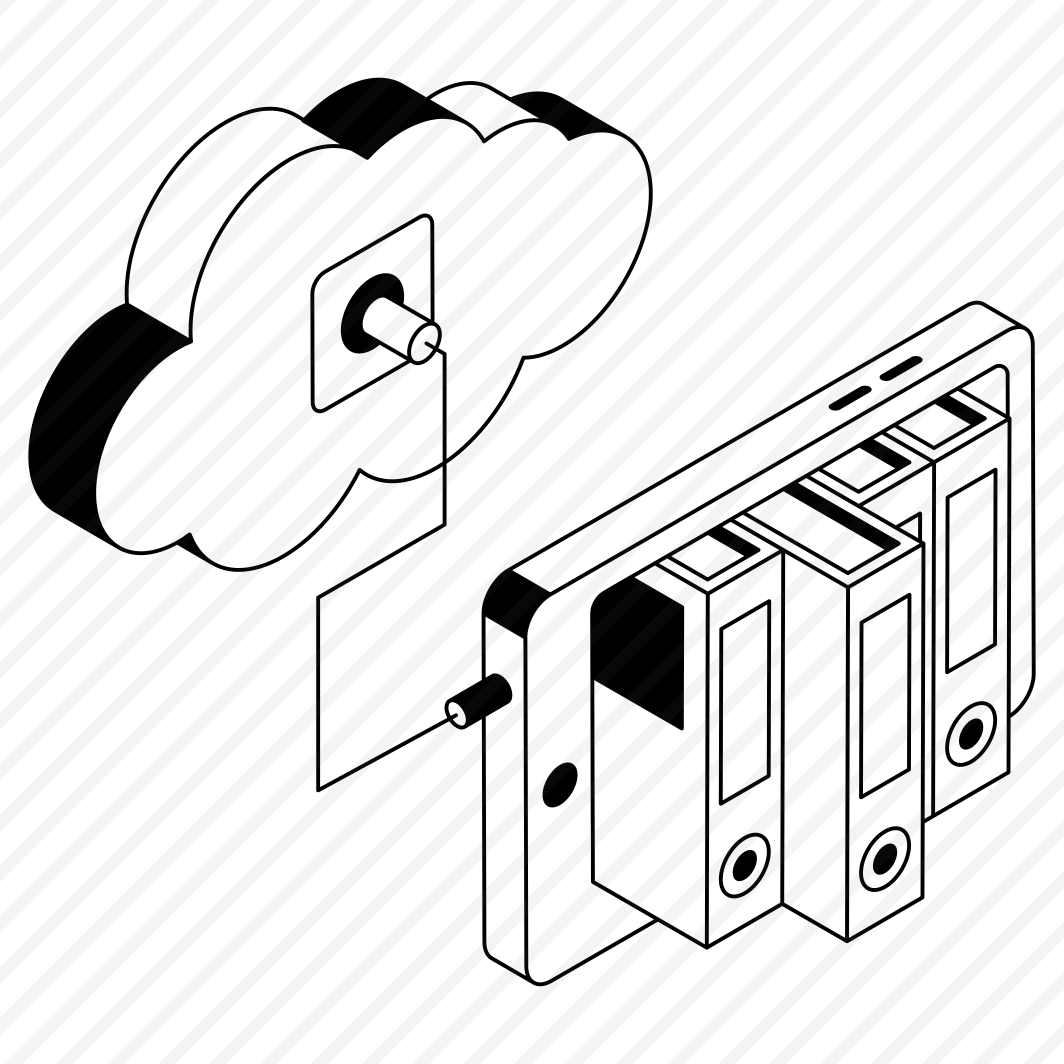 Phone, Files, Binders, Cloud, Storage preview