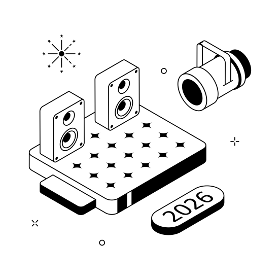 Dance Stage illustration