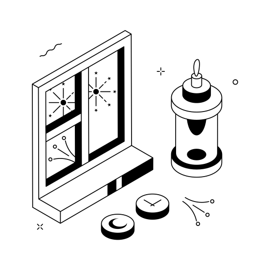 Fireworks illustration