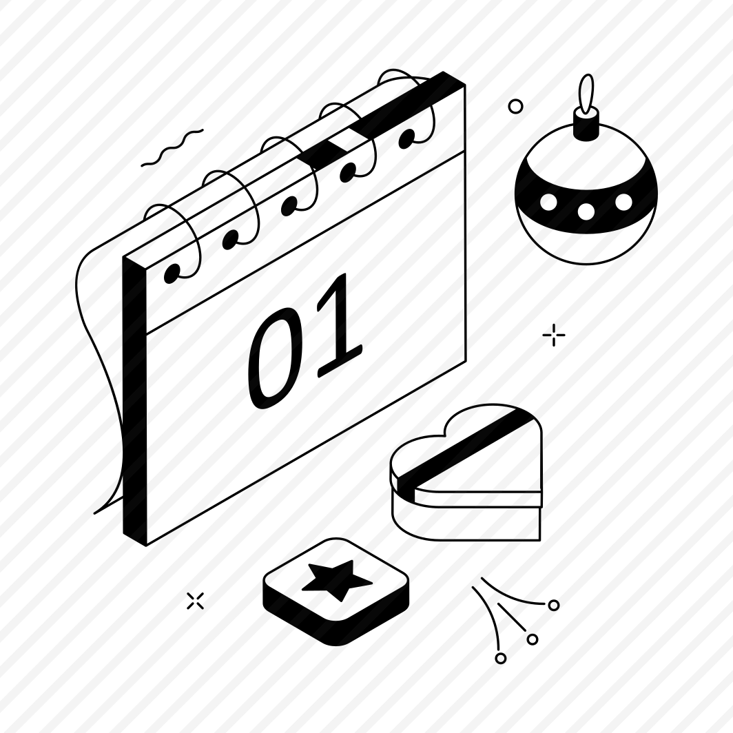 New Year Calendar preview