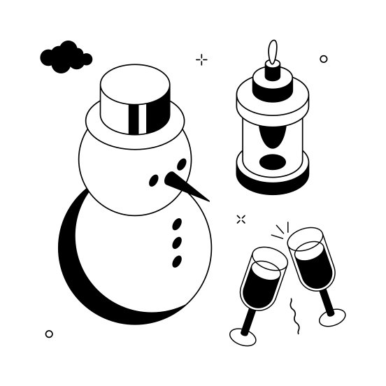 Winter Celebration illustration