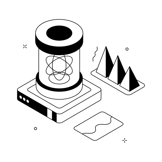 Data, Science, Quantum, Analysis, Statistics illustration