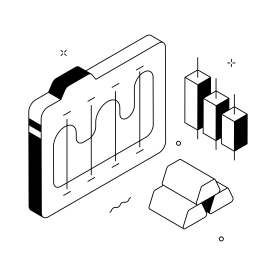 Stock, Market, Corporate, Business, Financial illustration