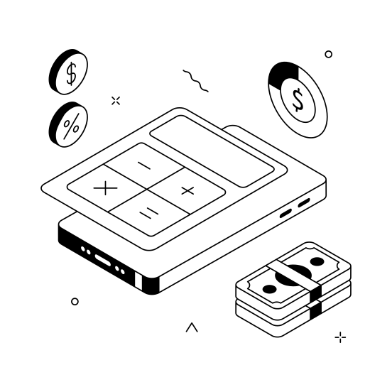 Budget, Plan, Calculator, Financial, Investment, Accounting, illustration