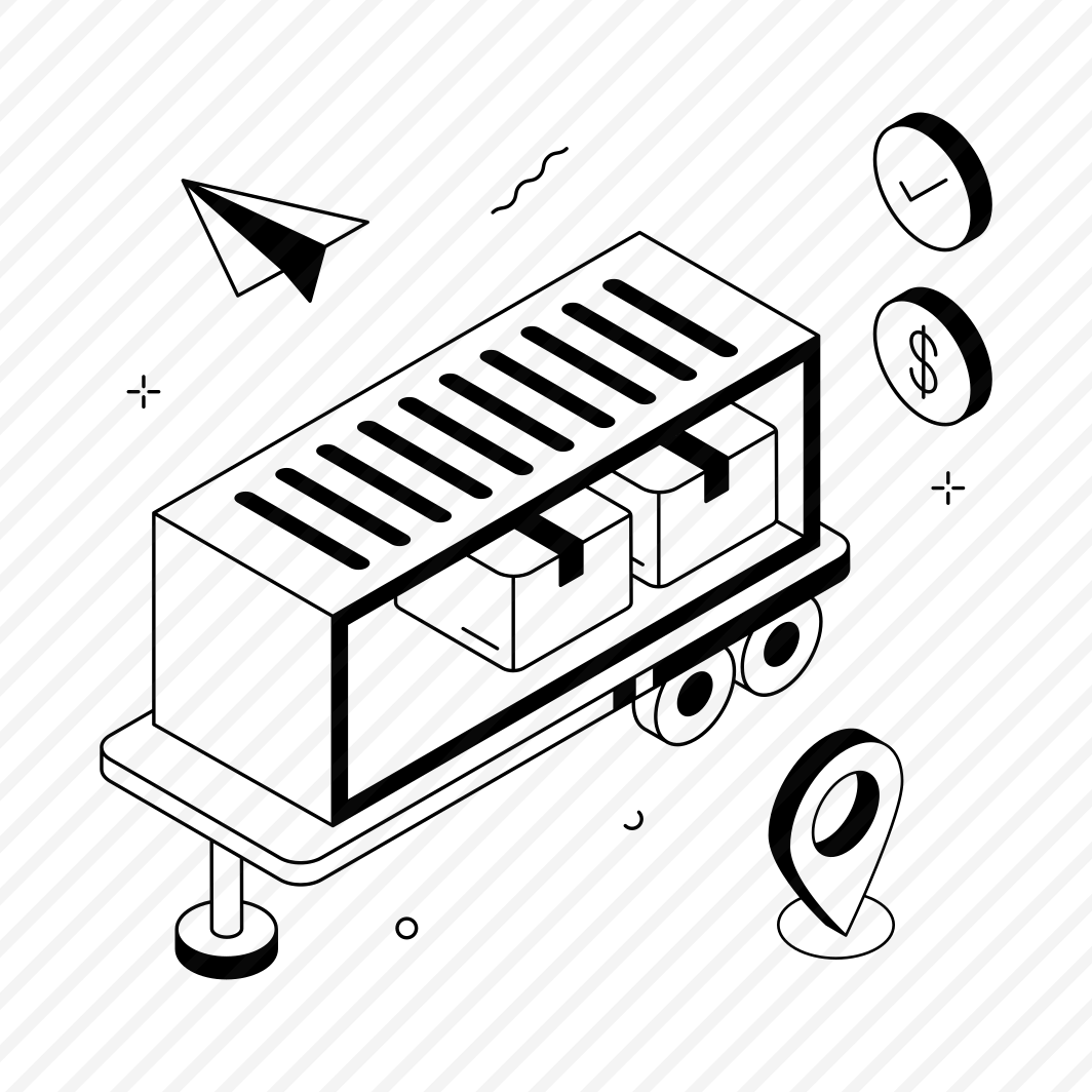 Cargo, Container, Freight, Truck, Delivery, Transportation, Shipping, preview