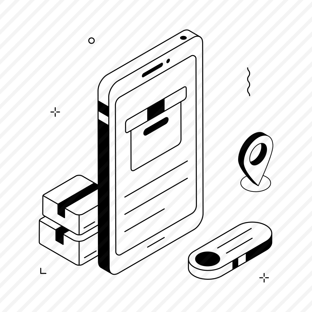 Online, Delivery, App, Mobile, Smartphone, Logistics, Shipping, preview