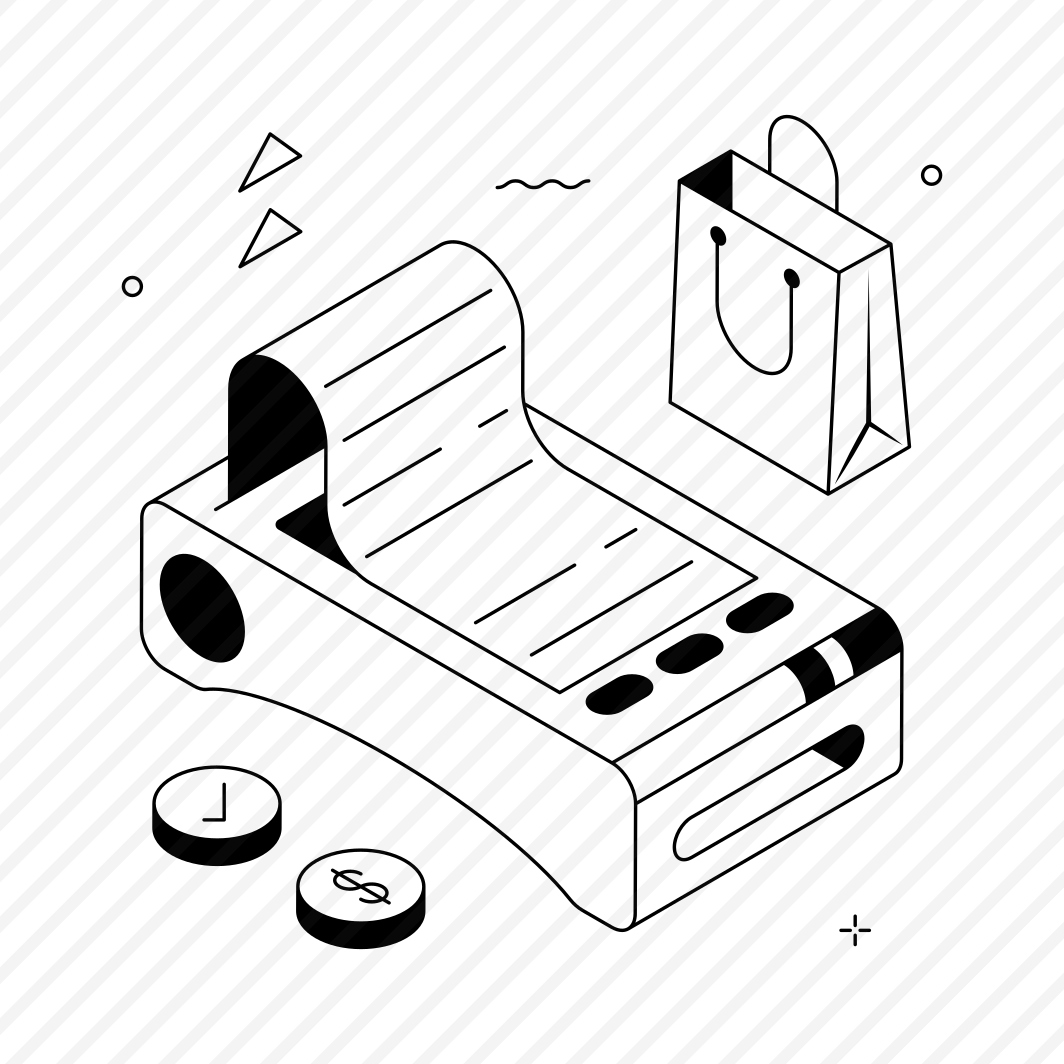 Pos, Point Of Sale, Terminal, Receipt, Printer, Invoice preview
