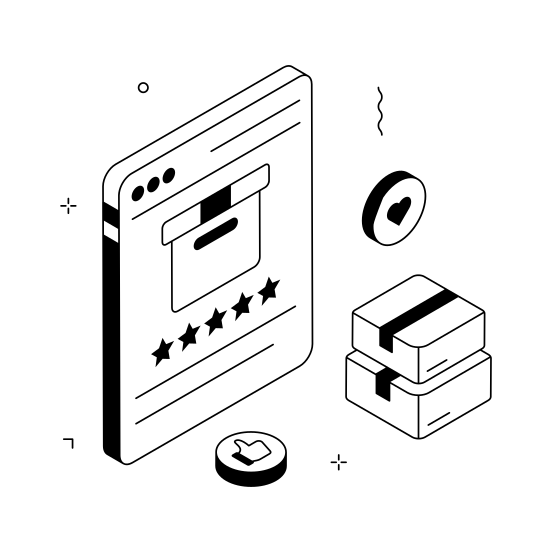 Product, Review, Online, Shopping, Ecommerce, Feedback, Ranking, illustration