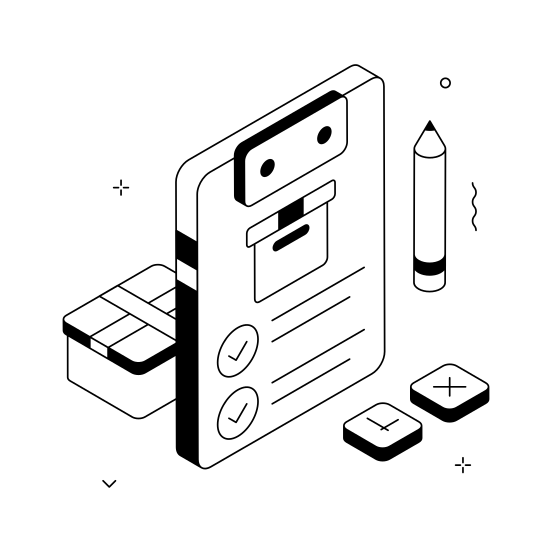 Shopping, Checklist, List, Online, Ecommerce, Business, Shipping, illustration