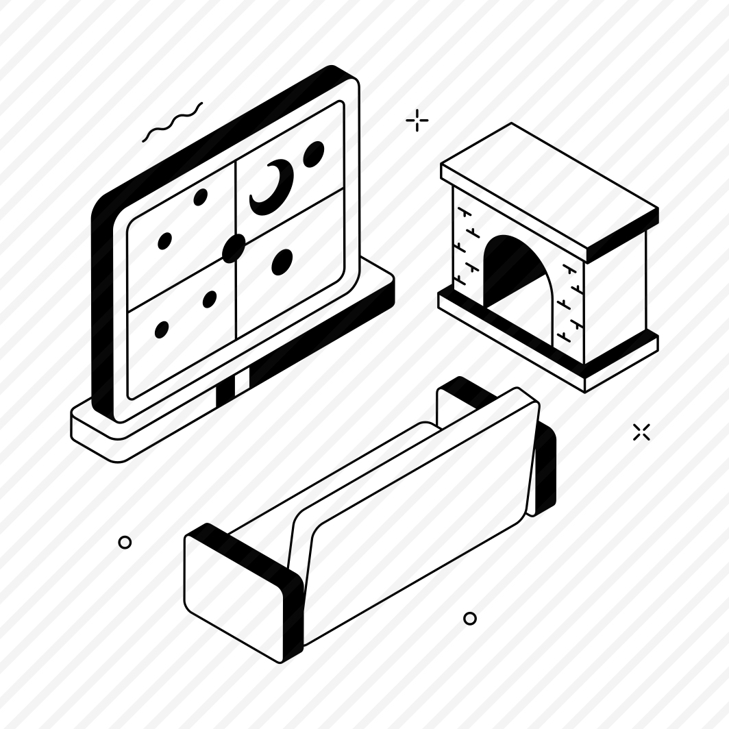 Christmas, Night, Fireplace, Celebration, Decoration preview