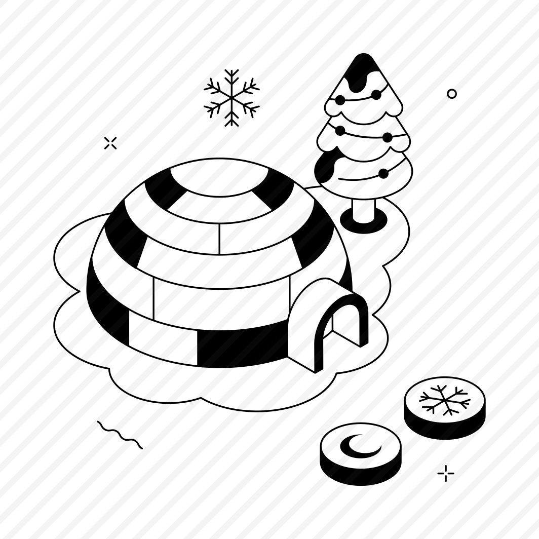 Igloo, Snow, House, Arctic, Building preview