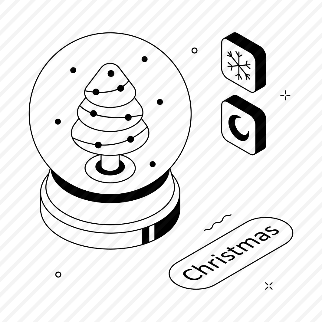 Snowglobe, Decoration, Gift, Ornament, Christmas, preview