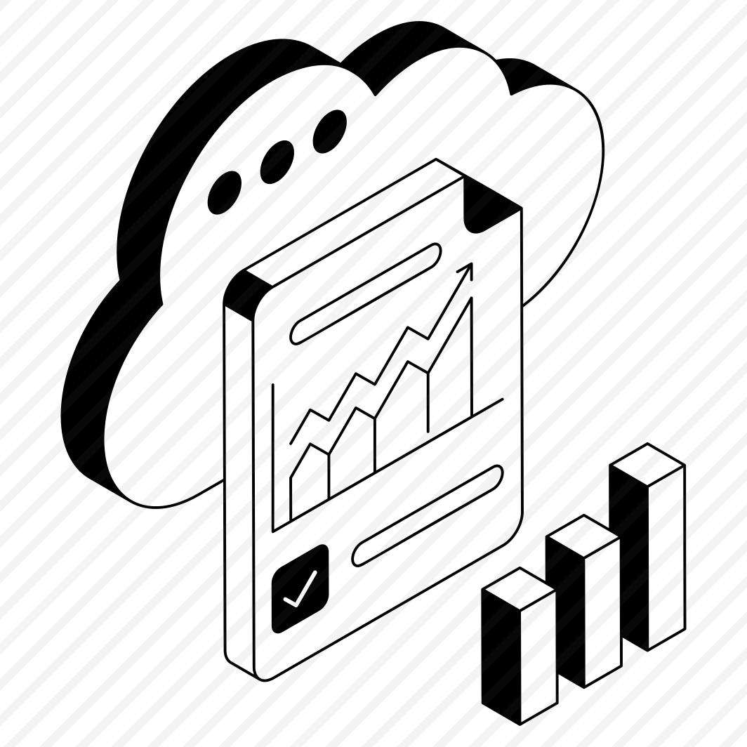 Analytics, Statistics, Infographics, Stats, Cloud preview