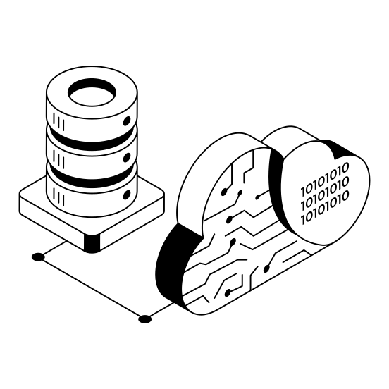 Database, Backup, Db, Cloud, Storage illustration