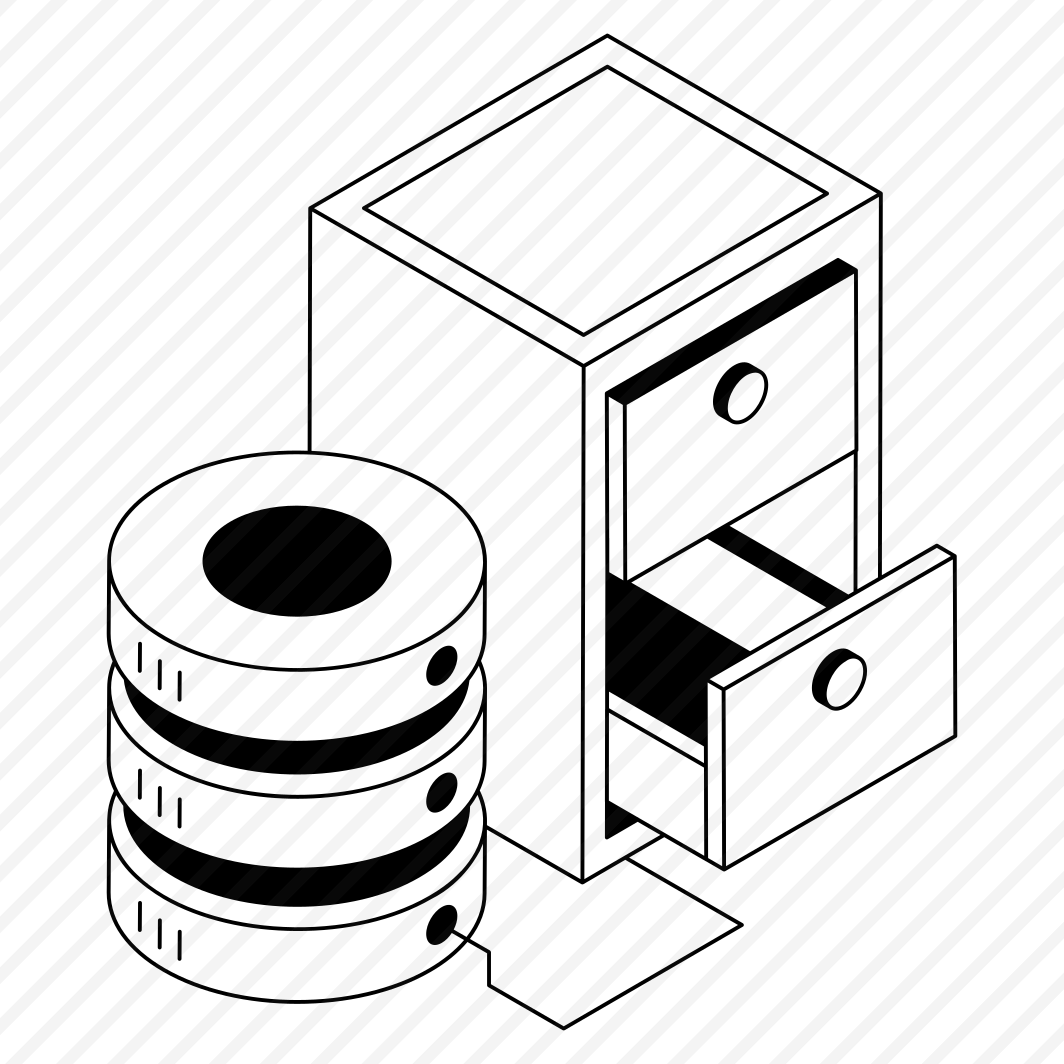 Database, Db, Drawer, Storage, Backup preview