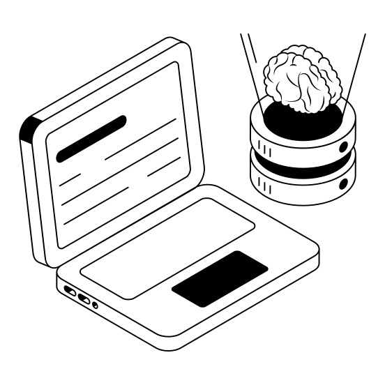 Database, Db, Hosting, Ai, Backup illustration