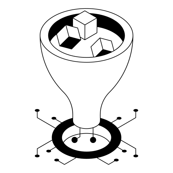 Funnel, Filter, Conversion, Exchange, Tool illustration