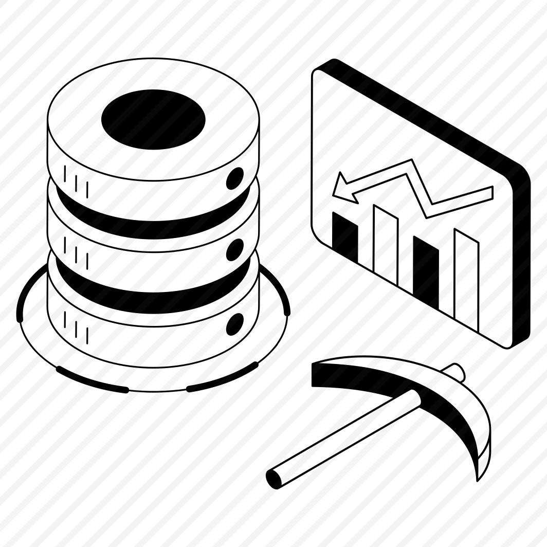 Mining, Extraction, Pickaxe, Database, Db preview