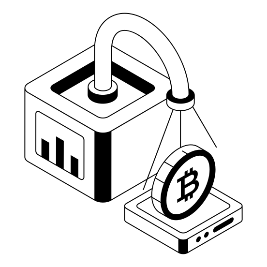 Storage, Hosting, Backup, Finance, Money illustration