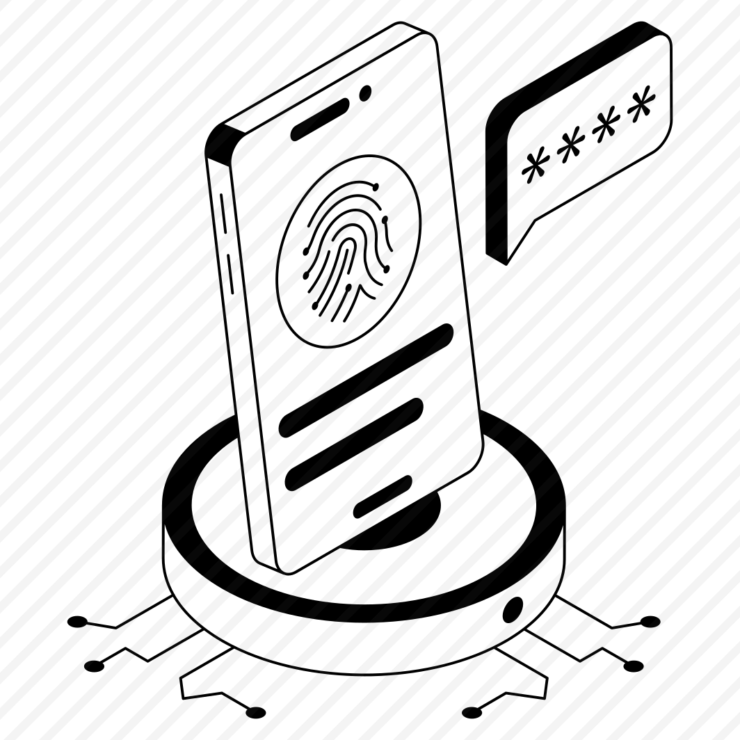 Biometric, Fingerprint, Mobile, Phone, Cybersecurity preview