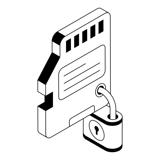 Card, Memory, Cybersecurity, Protection, Safety illustration