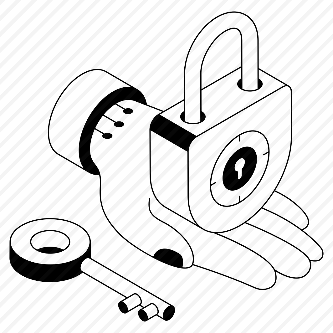 Cybersecurity, Protection, Safety, Cyber, Padlock preview