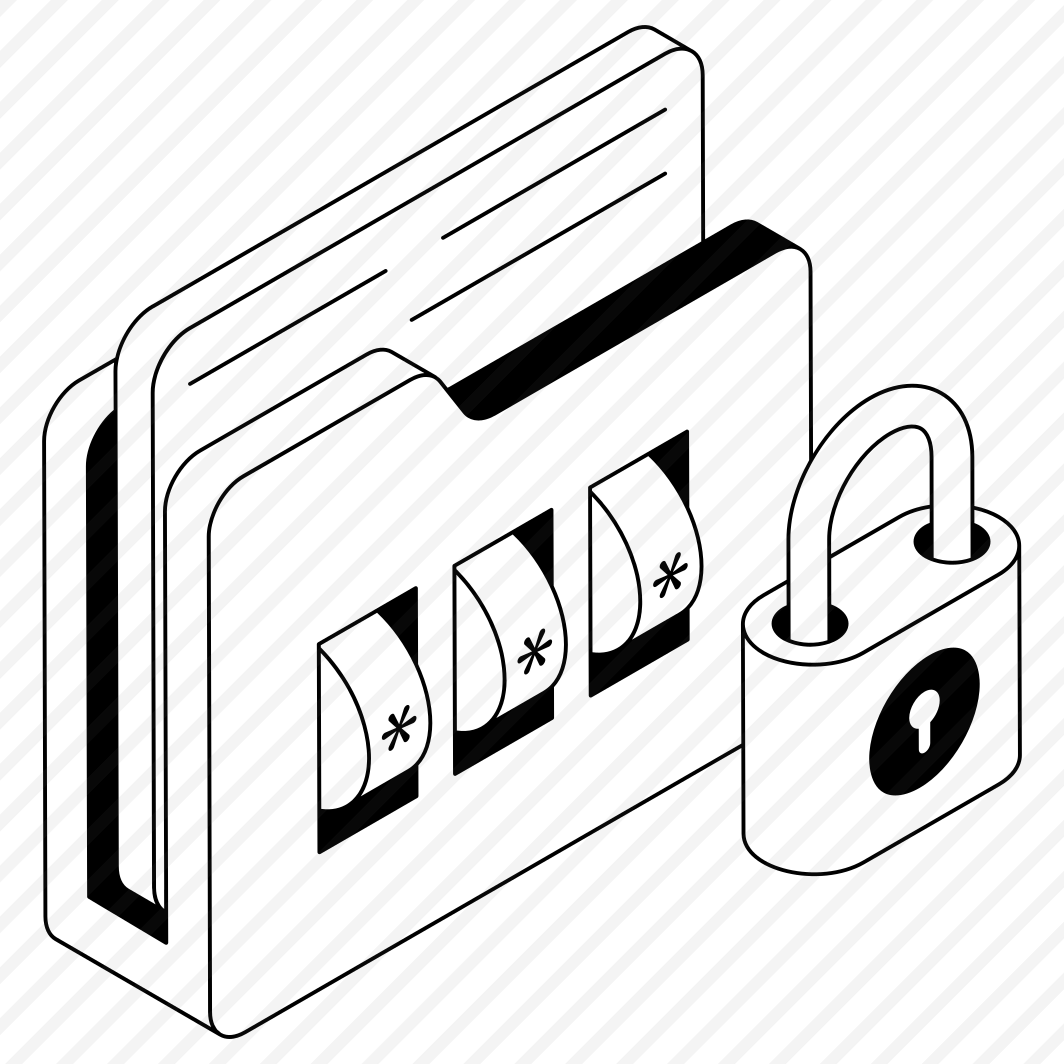 Folder, Encryption, Security, Cybersecurity, Protection preview