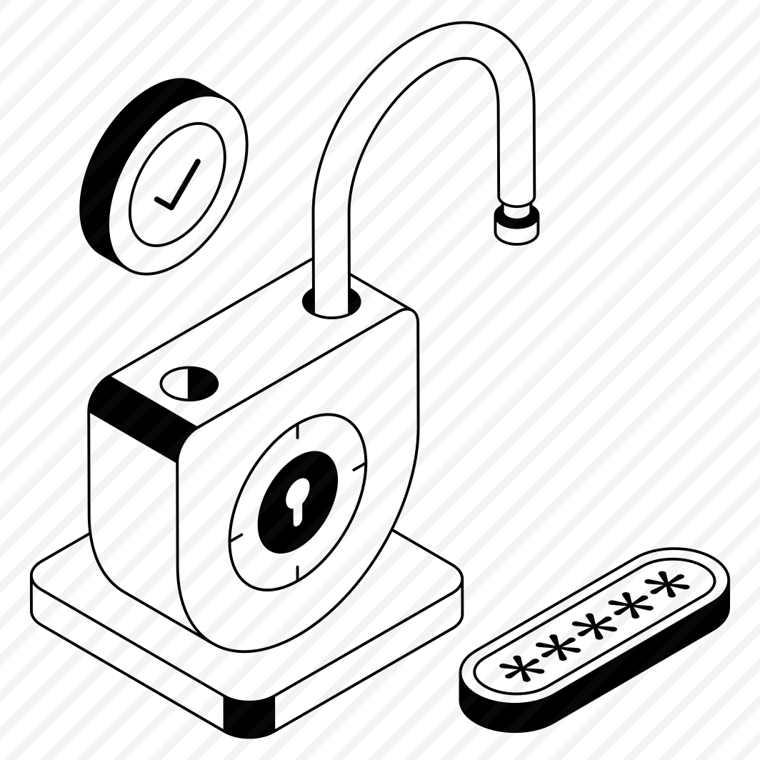 Lock, Padlock, Password, Access, Cybersecurity preview