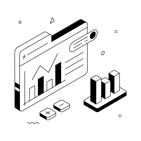 Business, Analytics, Marketing, Financial, Digital, Online, Internet illustration