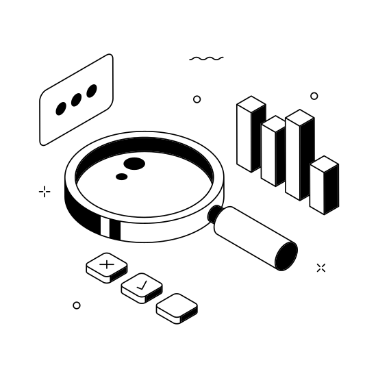 Data, Analysis, Analytics, Statistics, Stats, Graph, Business illustration