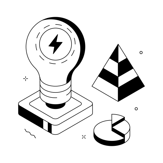 Business, Idea, Innovation, Creativity, Startup illustration