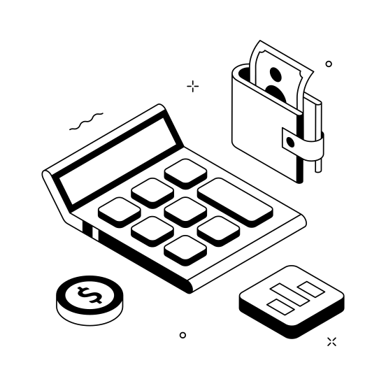Financial, Calculations, Budgeting, Accounting, Cost illustration