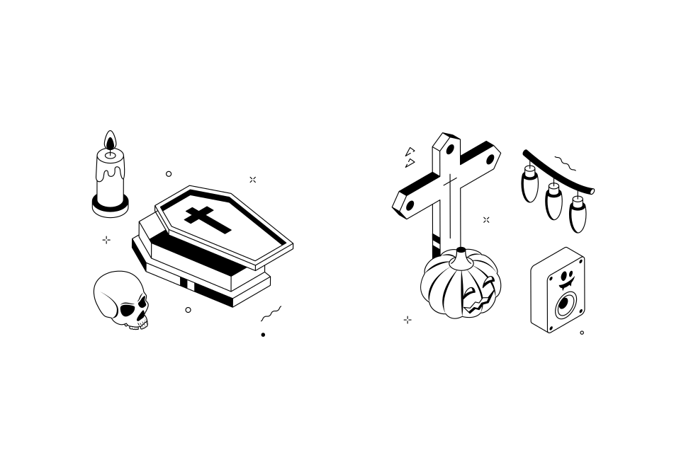 The Companion Set: Ouija Boards, Vaults, and RIP Headstones