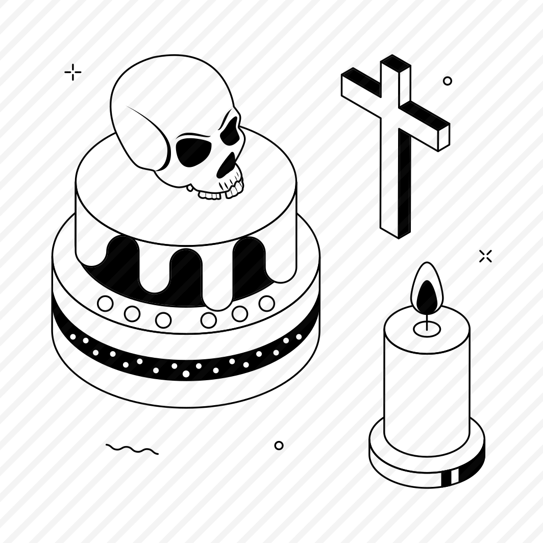 Halloween, Cake, Decoration, Celebration, Spooky, Haunted, Dessert preview