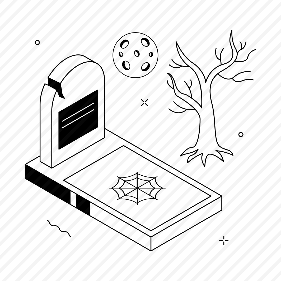 Tombstone, Gravestone, Grave, Spooky, Creepy, Scary, Haunted preview