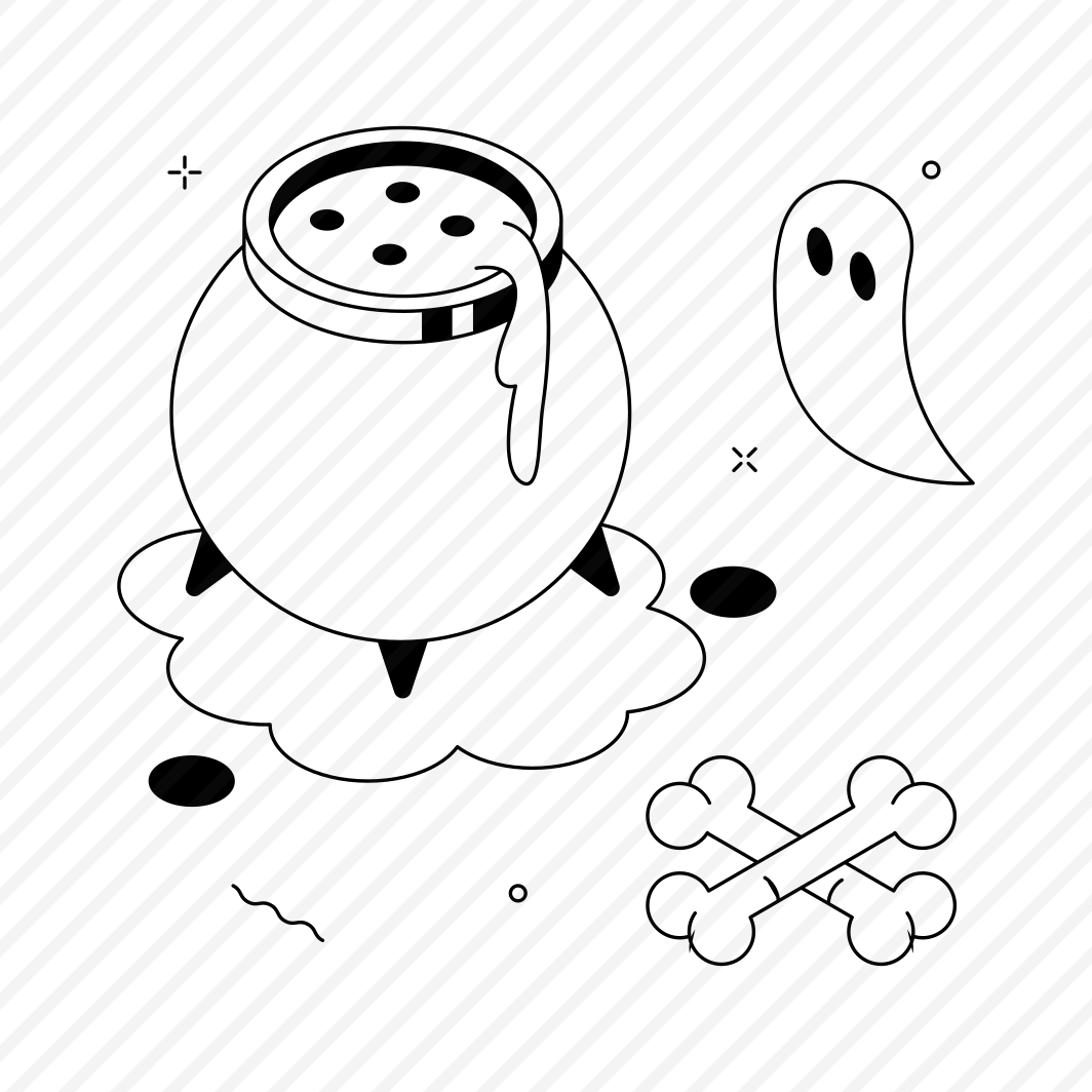 Witch, Cauldron, Creepy, Toxic, Potion, Scary, Spooky preview