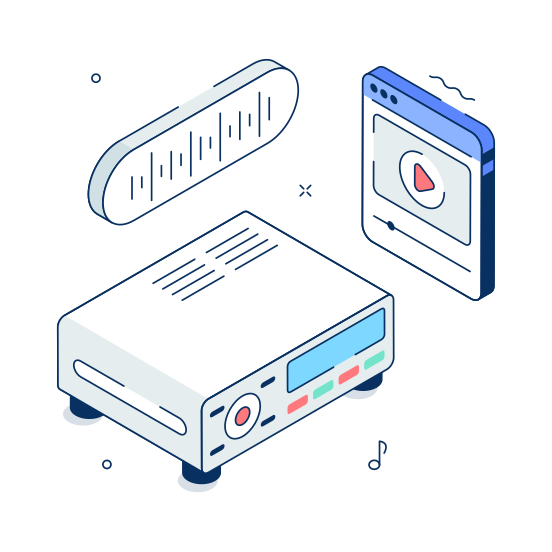 Dvd, Player, Movie, Video, Home illustration