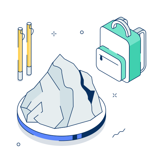 Hiking, Adventure, Entertainment, Outdoor, Travel illustration