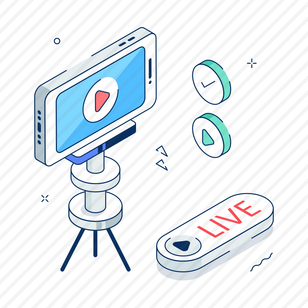 Live, Streaming, Video, Broadcast, Online preview