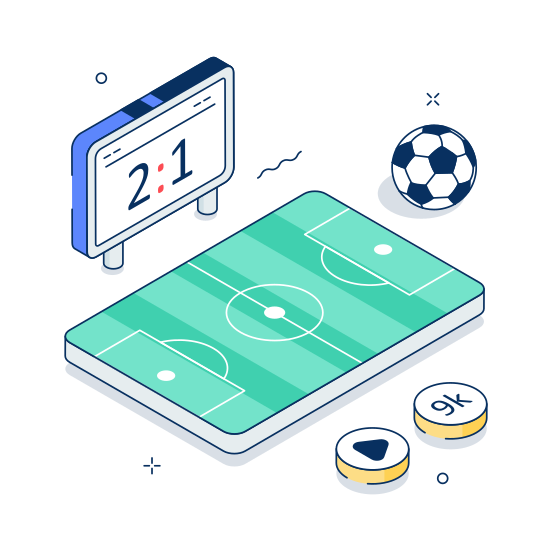 Soccer, Score, Sports, Football, Competition illustration